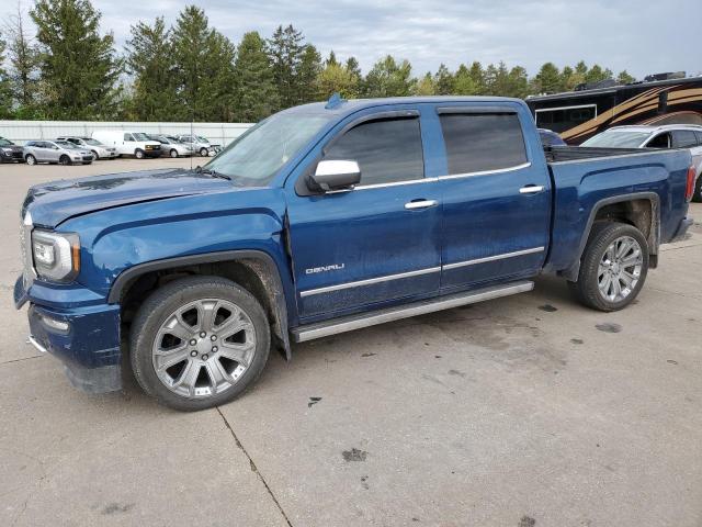 3GTU2PEJ2HG300779 - 2017 GMC SIERRA K1500 DENALI BLUE photo 1