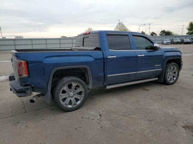 3GTU2PEJ2HG300779 - 2017 GMC SIERRA K1500 DENALI BLUE photo 3