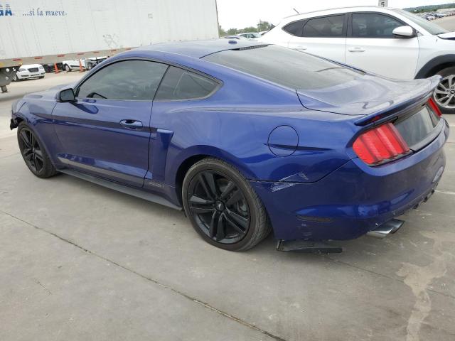 1FA6P8TH3F5320016 - 2015 FORD MUSTANG BLUE photo 2