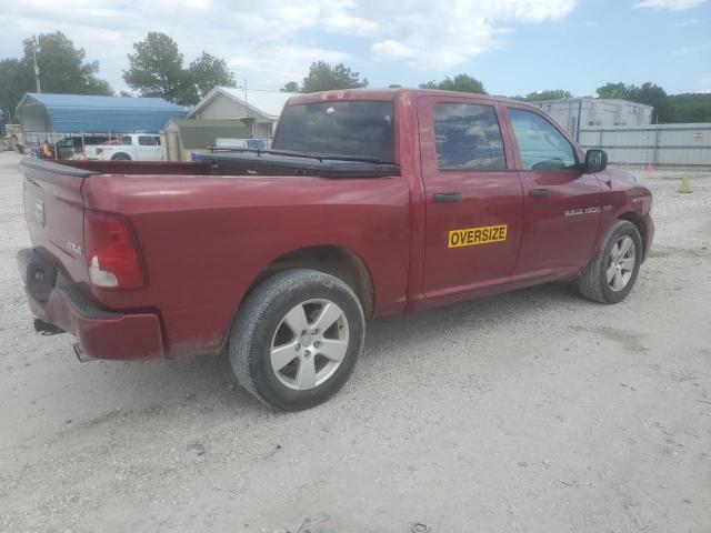 1C6RD7KT3CS260467 - 2012 DODGE RAM 1500 ST MAROON photo 3