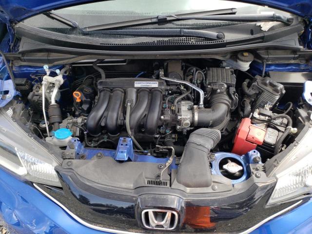 JHMGK5H75HS011985 - 2017 HONDA FIT EX BLUE photo 11