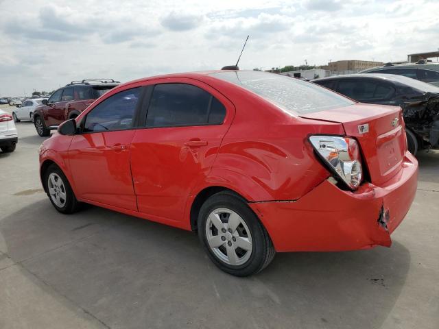 1G1JA5SH5F4220410 - 2015 CHEVROLET SONIC LS 红色 照片 2