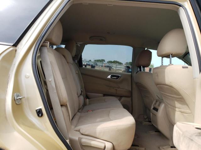 5N1AR2MM9DC624205 - 2013 NISSAN PATHFINDER S GOLD photo 10