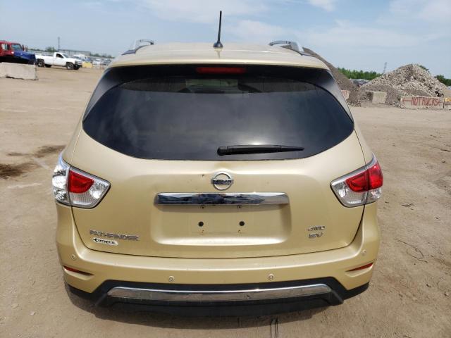 5N1AR2MM9DC624205 - 2013 NISSAN PATHFINDER S GOLD photo 6