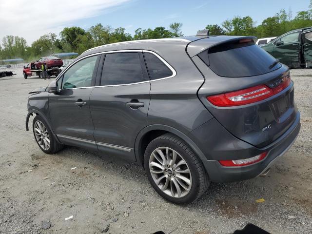 5LMCJ3C92JUL29016 - 2018 LINCOLN MKC RESERVE ნაცრისფერი ფოტო 2