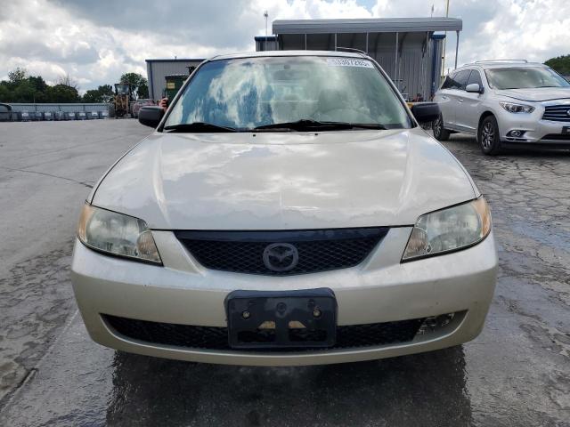 JM1BJ225821608503 - 2002 MAZDA PROTEGE DX BEIGE photo 5