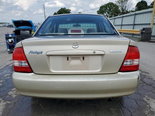 JM1BJ225821608503 - 2002 MAZDA PROTEGE DX BEIGE photo 6