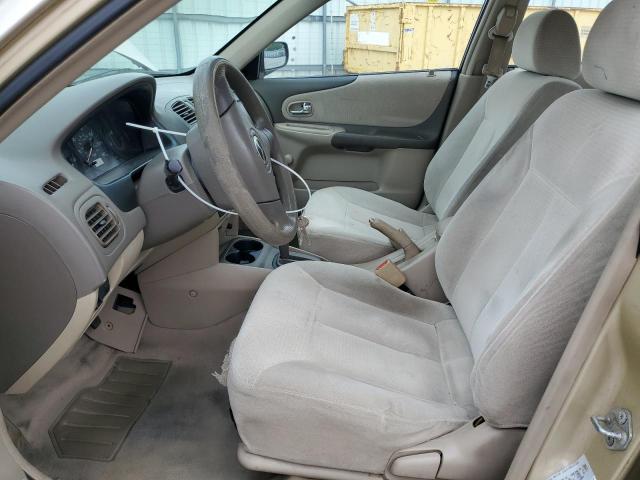 JM1BJ225821608503 - 2002 MAZDA PROTEGE DX BEIGE photo 7