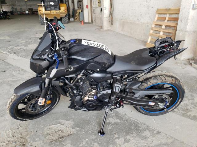 JYARM27E3JA000834 - 2018 YAMAHA MT07 BLACK photo 9