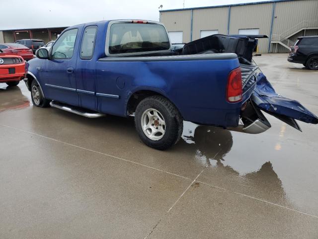 1FTDX1762VKC22175 - 1997 FORD F150 BLUE photo 2