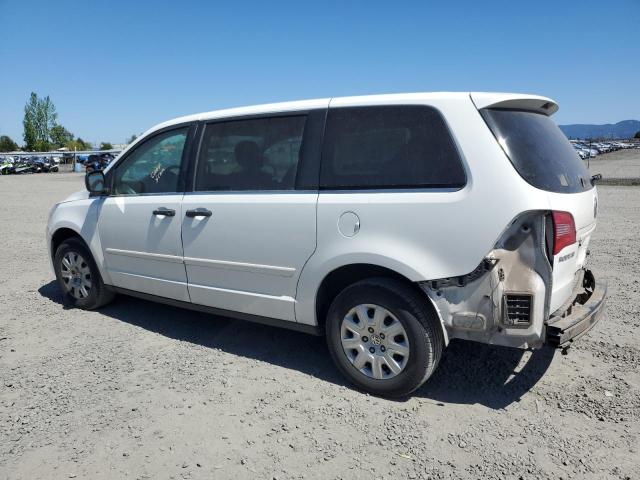 2V8HW44159R543735 - 2009 VOLKSWAGEN ROUTAN S WHITE photo 2