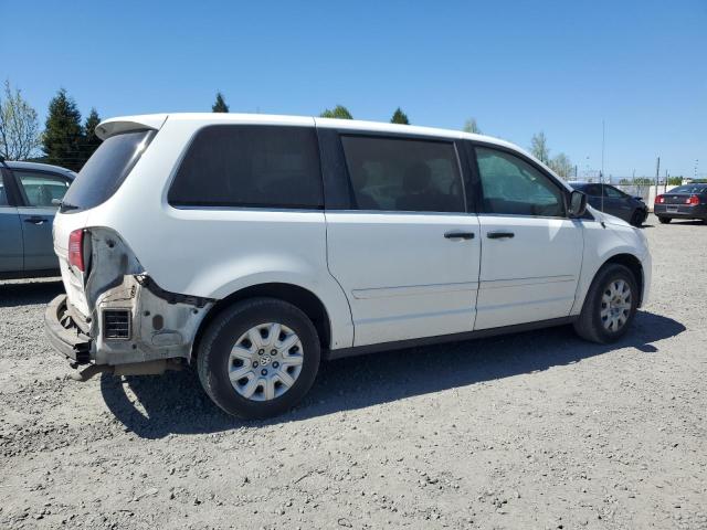 2V8HW44159R543735 - 2009 VOLKSWAGEN ROUTAN S WHITE photo 3