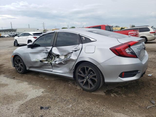 2HGFC2F87MH532536 - 2021 HONDA CIVIC SPORT 银色 照片 2