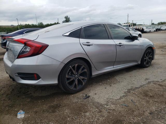 2HGFC2F87MH532536 - 2021 HONDA CIVIC SPORT 银色 照片 3