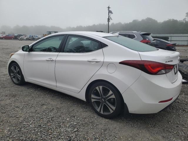 KMHDH4AH4FU357863 - 2015 HYUNDAI ELANTRA SE WHITE photo 2