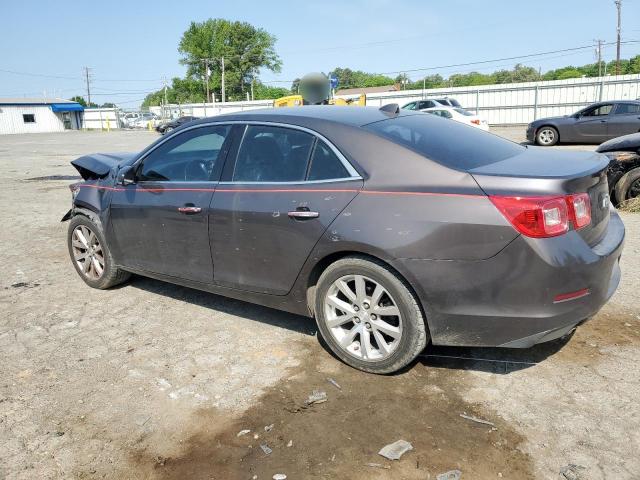 1G11H5SA0DF265268 - 2013 CHEVROLET MALIBU LTZ ნაცრისფერი ფოტო 2