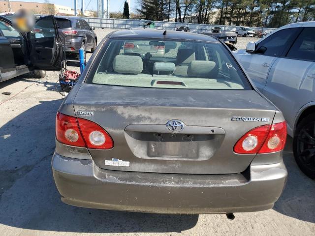 2T1BR32E26C650035 - 2006 TOYOTA COROLLA CE GRAY photo 6