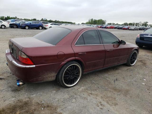 1LNHM86S24Y670487 - 2004 LINCOLN LS 勃艮第红 照片 3