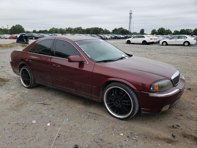 1LNHM86S24Y670487 - 2004 LINCOLN LS 勃艮第红 照片 4