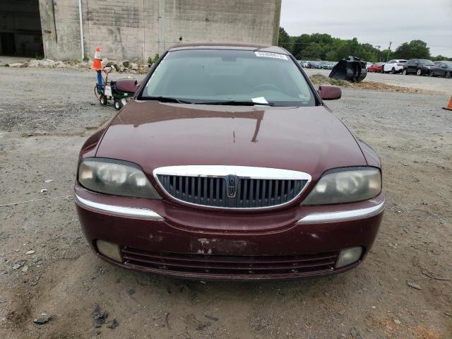 1LNHM86S24Y670487 - 2004 LINCOLN LS 勃艮第红 照片 5