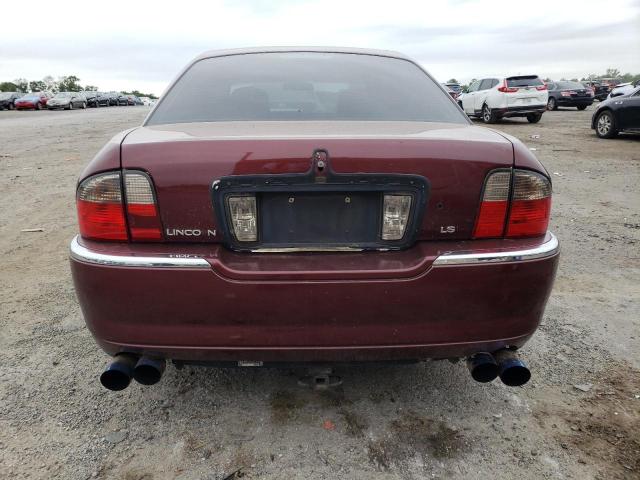 1LNHM86S24Y670487 - 2004 LINCOLN LS 勃艮第红 照片 6
