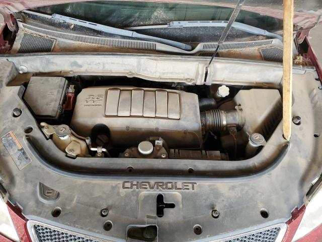 1GNKVGED1BJ305395 - 2011 CHEVROLET TRAVERSE LT 红色 照片 12