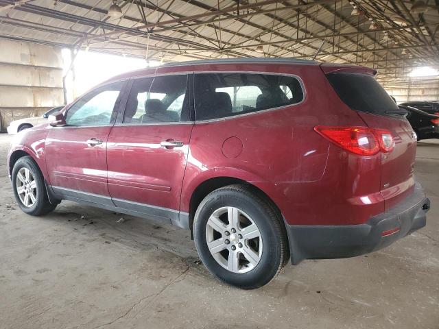 1GNKVGED1BJ305395 - 2011 CHEVROLET TRAVERSE LT 红色 照片 2