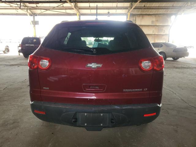 1GNKVGED1BJ305395 - 2011 CHEVROLET TRAVERSE LT 红色 照片 6