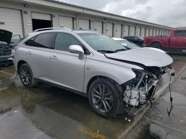 2T2BK1BA0FC303613 - 2015 LEXUS RX 350 BASE SILVER photo 4