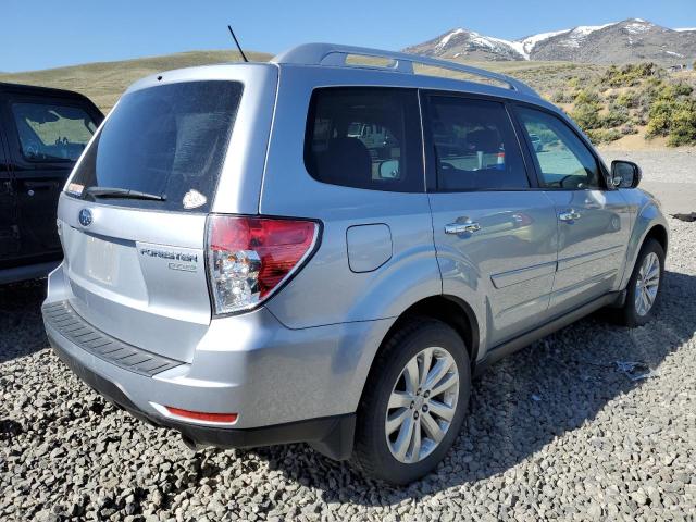 JF2SHAGC8DH420461 - 2013 SUBARU FORESTER TOURING SILVER photo 3