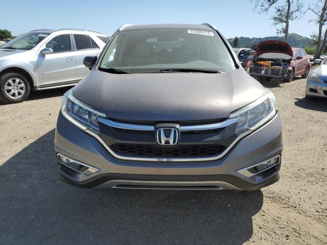 5J6RM4H71FL051884 - 2015 HONDA CR-V EXL GRAY photo 5