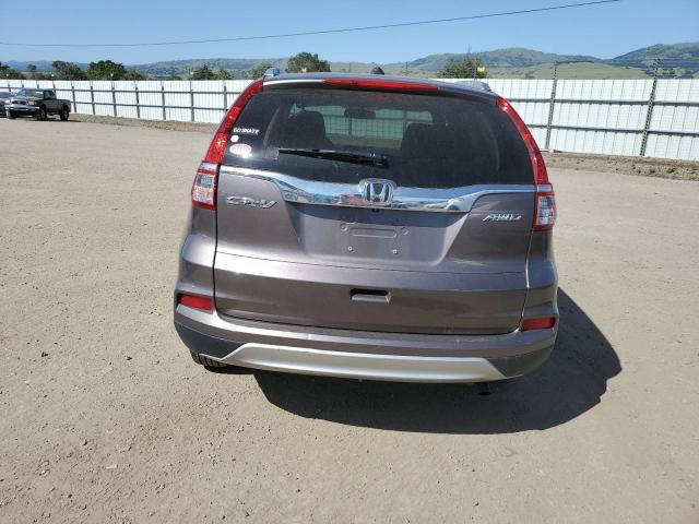 5J6RM4H71FL051884 - 2015 HONDA CR-V EXL GRAY photo 6