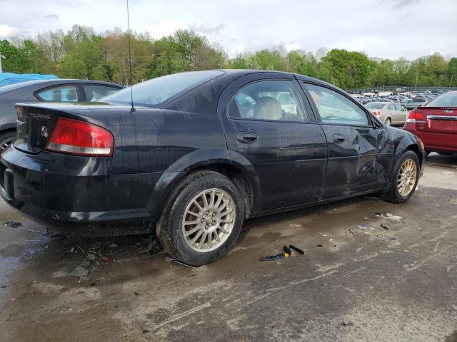 1C3EL56R64N317231 - 2004 CHRYSLER SEBRING LXI BLACK photo 3