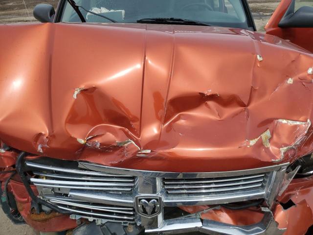 1D7HW58N98S622729 - 2008 DODGE DAKOTA QUAD LARAMIE ORANGE photo 11