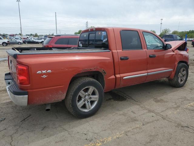 1D7HW58N98S622729 - 2008 DODGE DAKOTA QUAD LARAMIE ORANGE photo 3