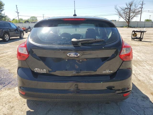 1FADP3K28EL396168 - 2014 FORD FOCUS SE BLACK photo 6