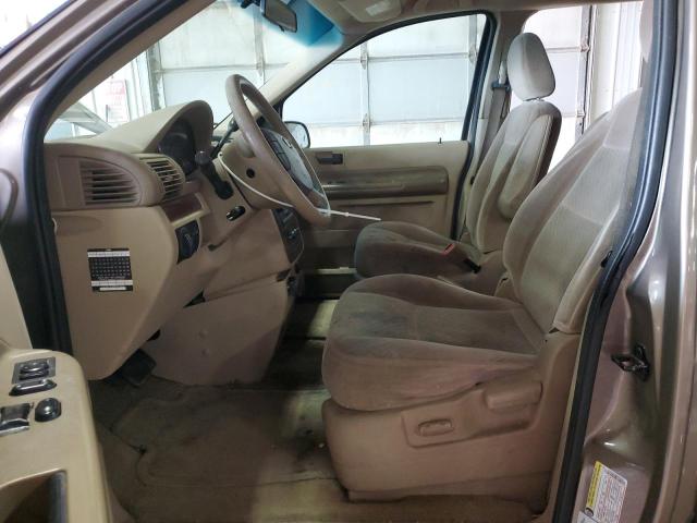 2FMZA52255BA84298 - 2005 FORD FREESTAR SEL GOLD photo 7