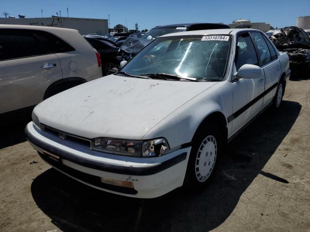 1HGCB7652MA138353 - 1991 HONDA ACCORD LX WHITE photo 1