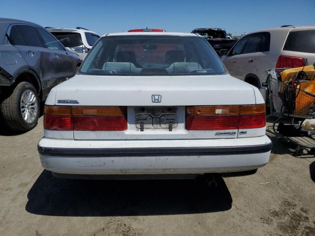 1HGCB7652MA138353 - 1991 HONDA ACCORD LX WHITE photo 6