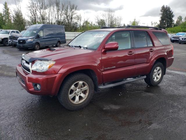 JTEBU14R68K023449 - 2008 TOYOTA 4RUNNER SR5 BURGUNDY photo 1