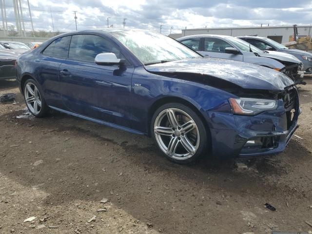 WAUCGAFR2DA041294 - 2013 AUDI S5 PREMIUM PLUS BLUE photo 4