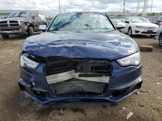 WAUCGAFR2DA041294 - 2013 AUDI S5 PREMIUM PLUS BLUE photo 5