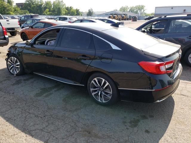 1HGCV3F40MA002519 - 2021 HONDA ACCORD HYBRID EX BLACK photo 2