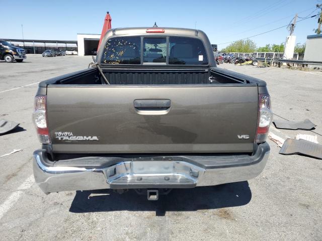 3TMLU4EN4EM134592 - 2014 TOYOTA TACOMA DOUBLE CAB GRAY photo 6