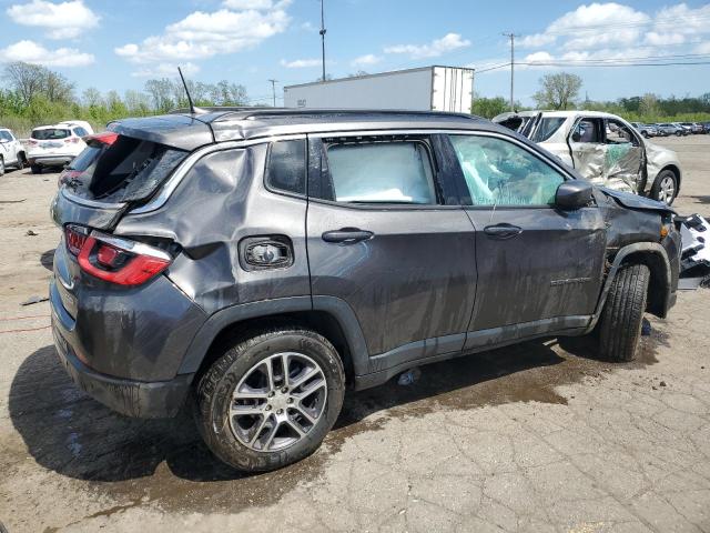 3C4NJDBB6JT179738 - 2018 JEEP COMPASS LATITUDE GRAY photo 3