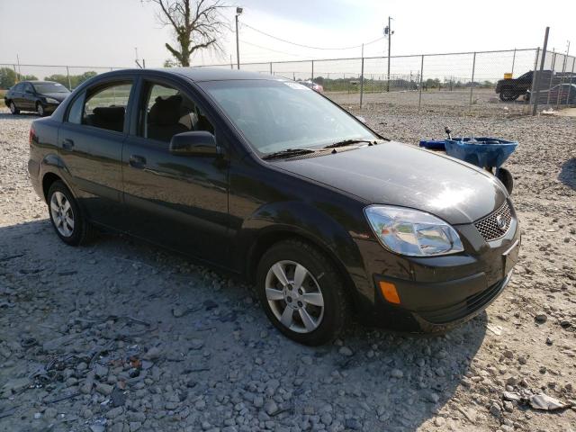 KNADE123876248369 - 2007 KIA RIO BASE BLACK photo 4