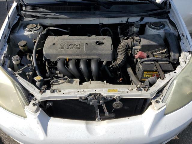 2T1KR32E86C581397 - 2006 TOYOTA COROLLA MA XR WHITE photo 11