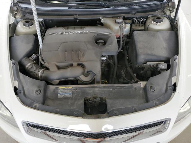 1G1ZH57BX84255689 - 2008 CHEVROLET MALIBU 1LT WHITE photo 11