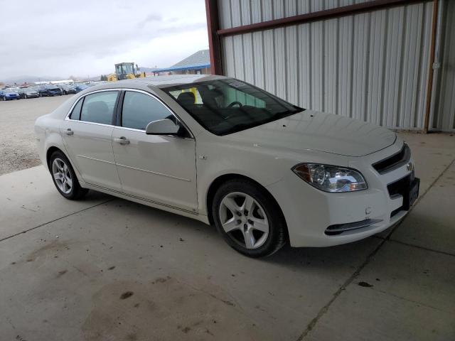 1G1ZH57BX84255689 - 2008 CHEVROLET MALIBU 1LT WHITE photo 4