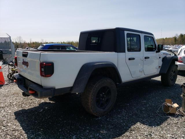 1C6JJTEG1ML606136 - 2021 JEEP GLADIATOR MOJAVE WHITE photo 3